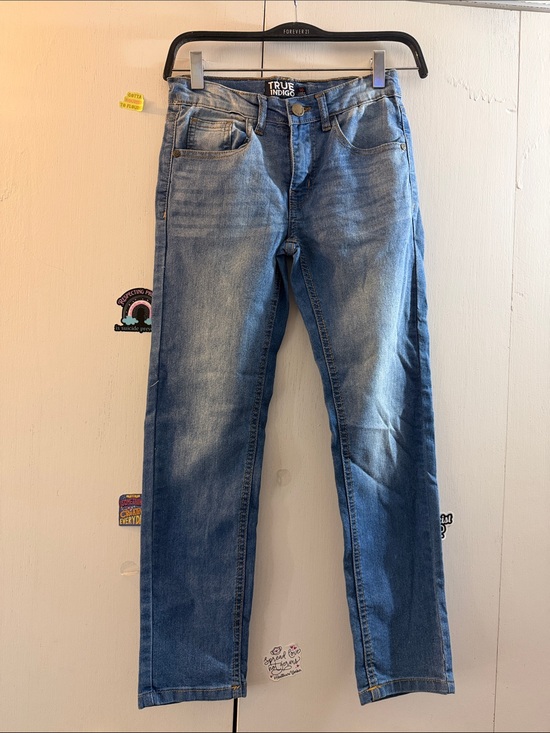 Indigo Other - Indigo Men’s Washed Blue Straight Jeans